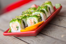 California Maki pieczone Green  - 8szt.